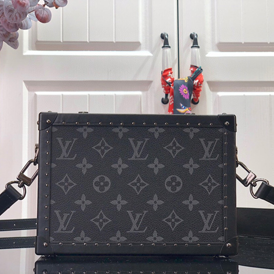 Louis Vuitton Monogram Eclipse Canvas Box Bag M43580