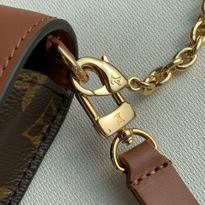 Louis Vuitton Padlock on strap Brown M80559