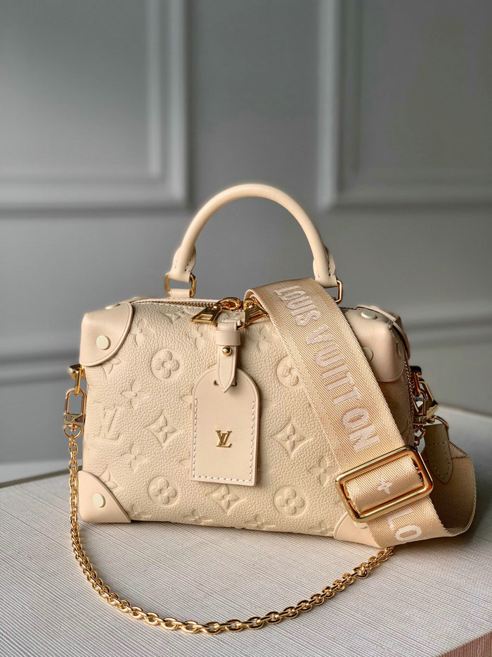 Louis Vuitton Petite Malle Souple Cream M45393