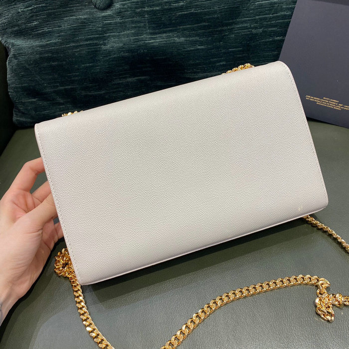 YSL Kate 24 Chain Bag White 354021