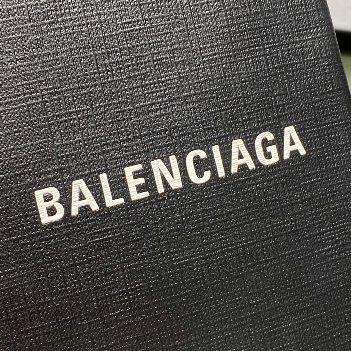 Balenciaga Shopping Phone Holder Black 593826