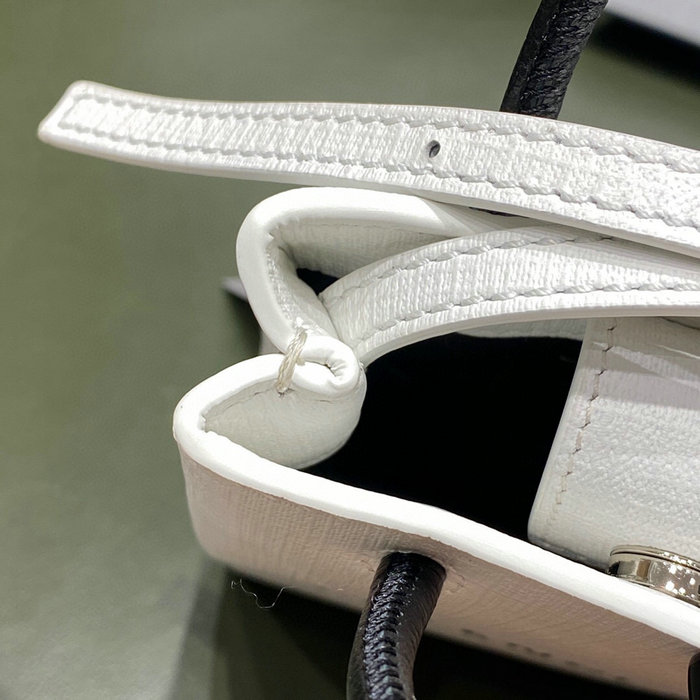 Balenciaga Shopping Phone Holder White 593826