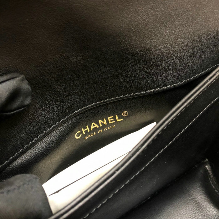 Chanel Small Flap Bag with Top Handle AS2680