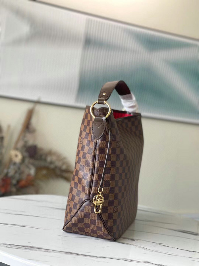 Louis Vuitton Damier Ebene Canvas Delightful MM N50156