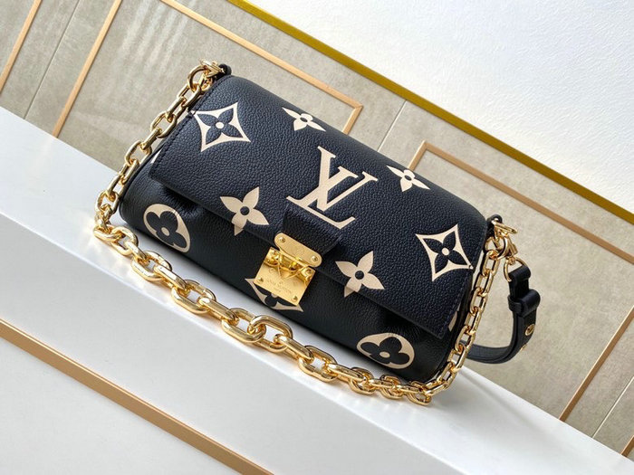 Louis Vuitton Favorite Black and Beige M45813