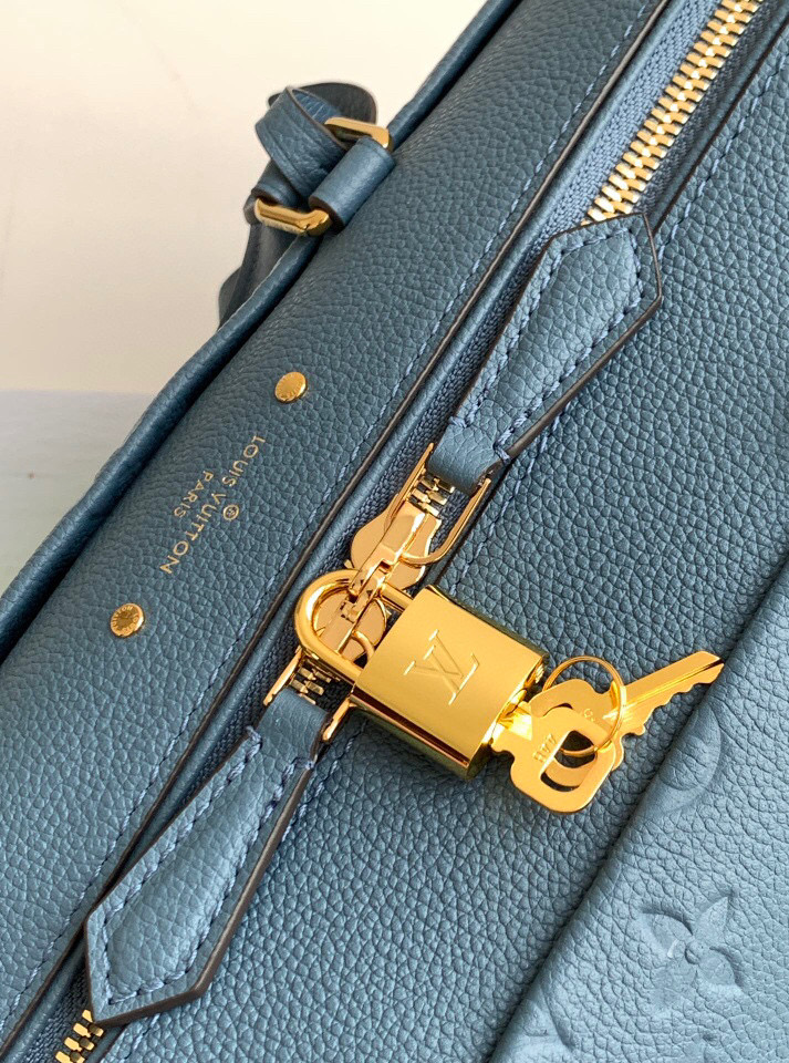 Louis Vuitton Monogram Empreinte Speedy Bandoulier Denim M44736