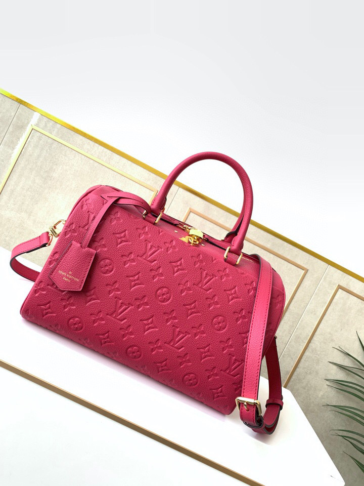 Louis Vuitton Monogram Empreinte Speedy Bandoulier Rose M44736