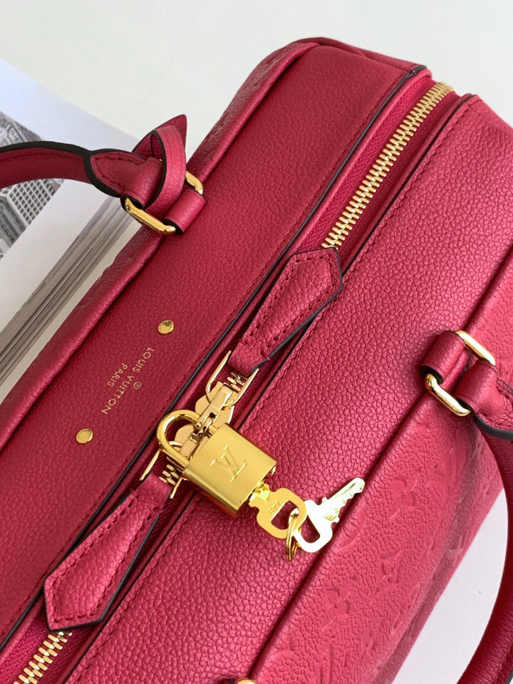 Louis Vuitton Monogram Empreinte Speedy Bandoulier Rose M44736