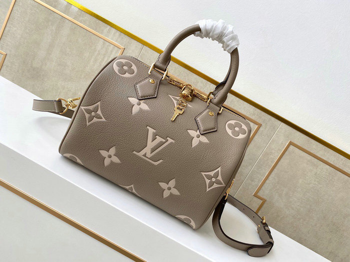 Louis Vuitton Speedy Bandouliere 25 Grey M58947