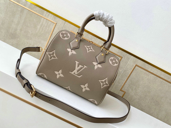 Louis Vuitton Speedy Bandouliere 25 Grey M58947