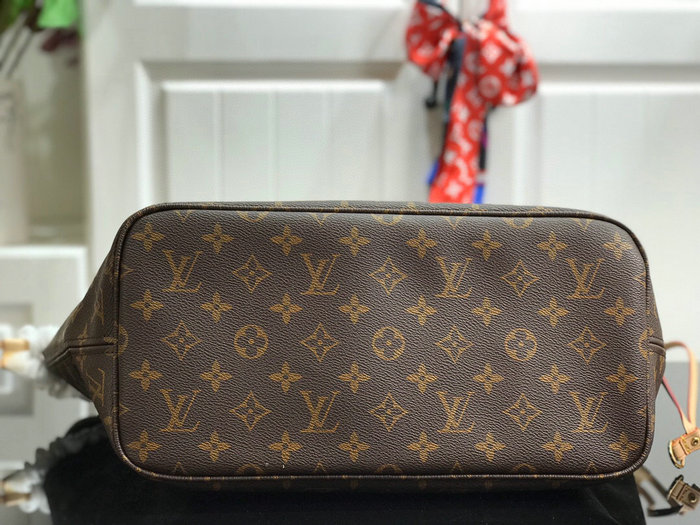 Louis Vuitton Monogram canvas NEVERFULL MM Beige M41178