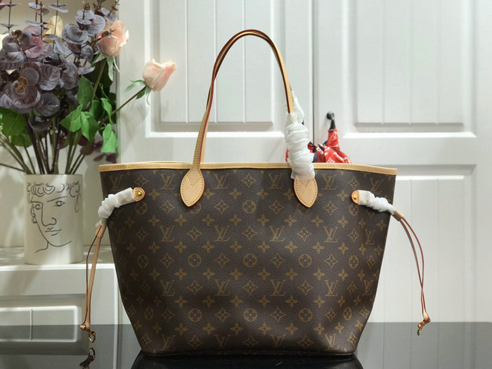 Louis Vuitton Monogram canvas NEVERFULL MM Pink N41605