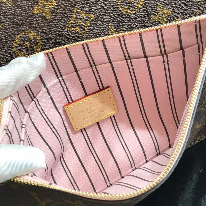 Louis Vuitton Monogram canvas NEVERFULL MM Pink N41605