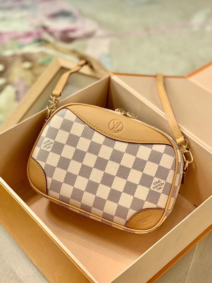 Louis Vuitton Damier Azur Canvas Mini Deauville N50048