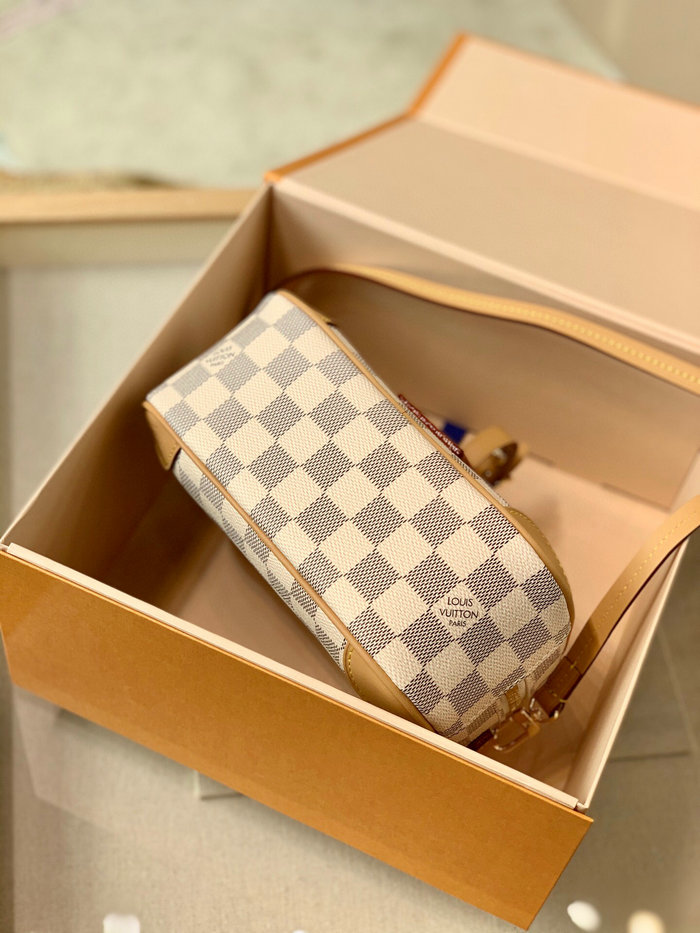 Louis Vuitton Damier Azur Canvas Mini Deauville N50048