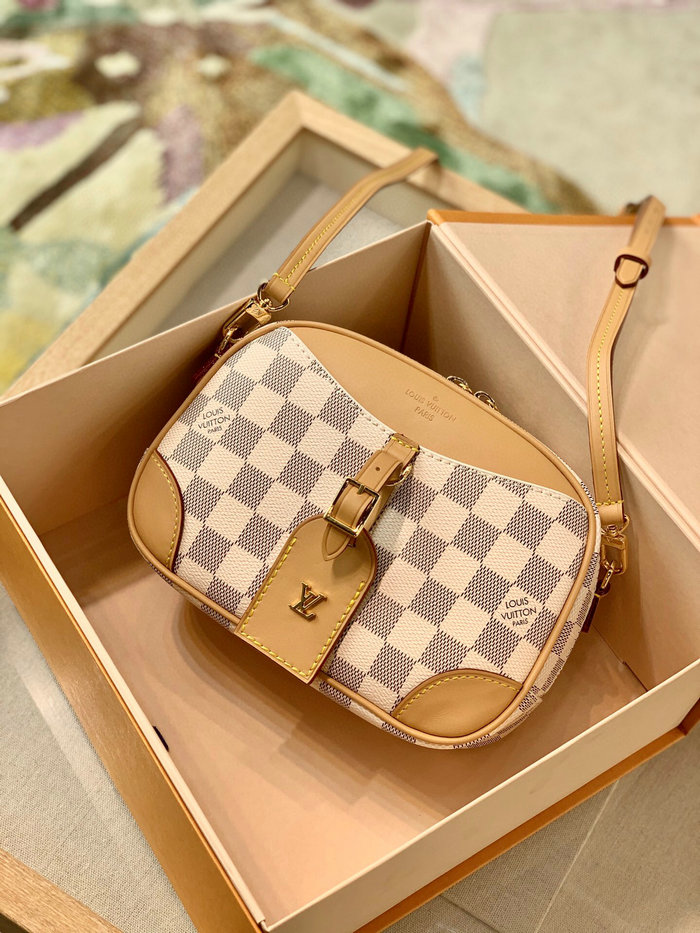 Louis Vuitton Damier Azur Canvas Mini Deauville N50048