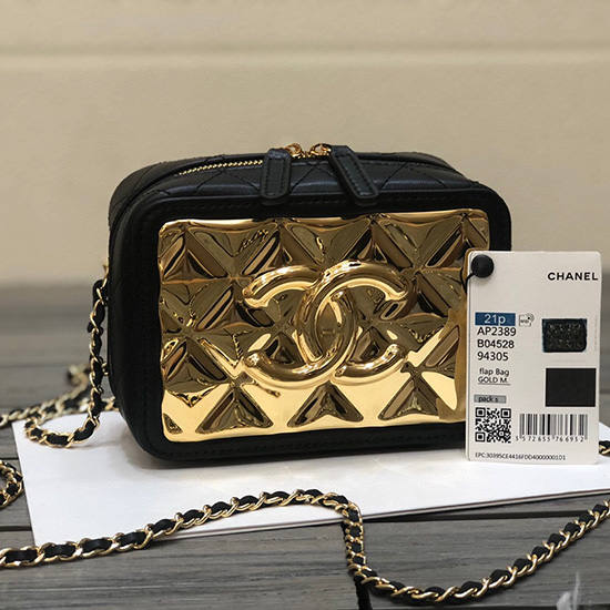 Chanel Mini Flap Bag Black AP2389