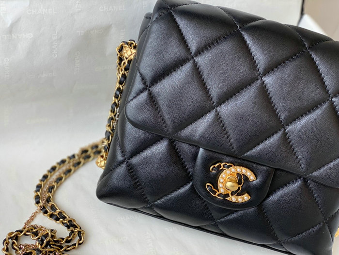 Chanel Mini Flap Bag Black AS2588