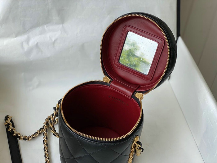 Chanel Small Vanity Case Black AS2735