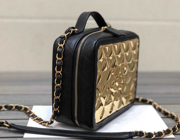 Chanel Vanity Case Black AS2900