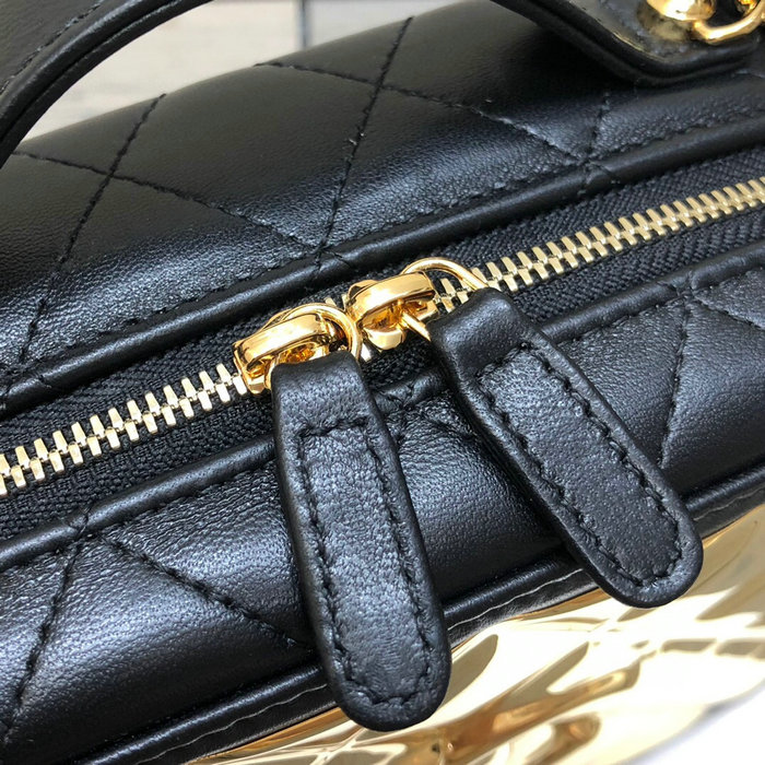 Chanel Vanity Case Black AS2900