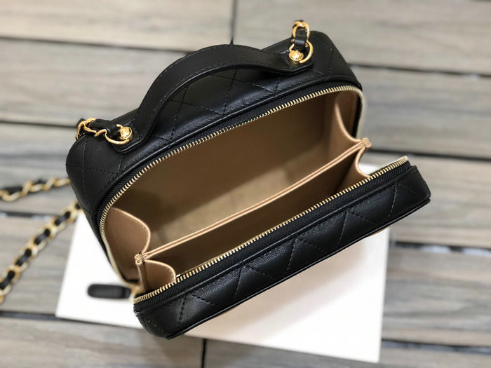 Chanel Vanity Case Black AS2900