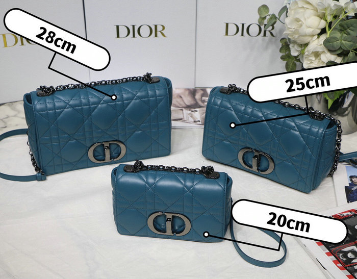 Dior Caro Bag Indigo Blue DM8016