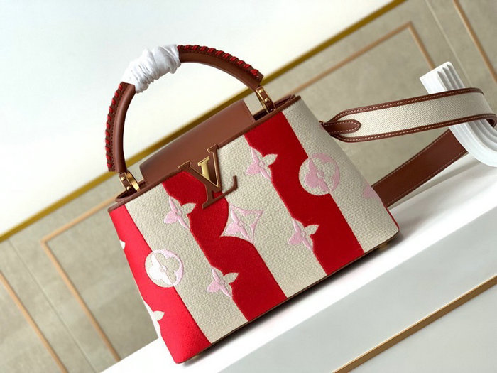 Louis Vuitton CAPUCINES MM Red M57351