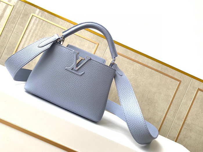 Louis Vuitton Capucines Mini Blue M55985