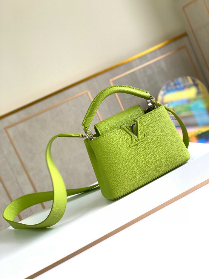 Louis Vuitton Capucines Mini Green M55985