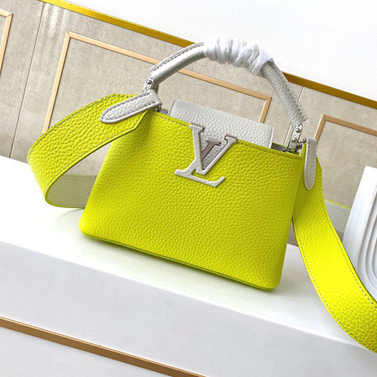 Louis Vuitton Capucines Mini Light Green M55985