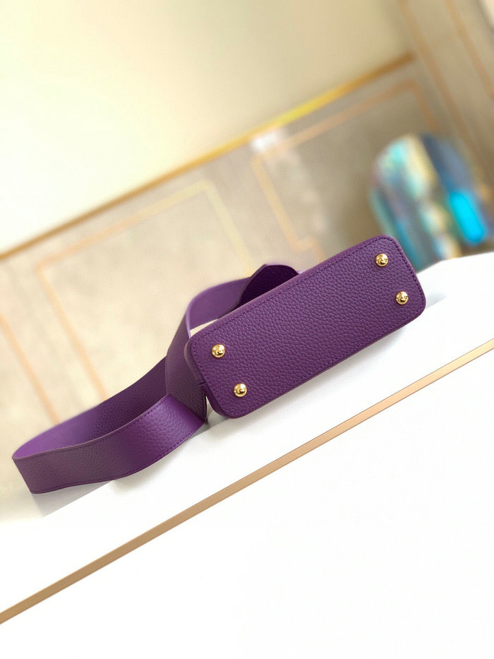 Louis Vuitton Capucines Mini Purple M55985