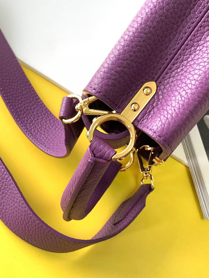 Louis Vuitton Capucines Mini Purple M55985