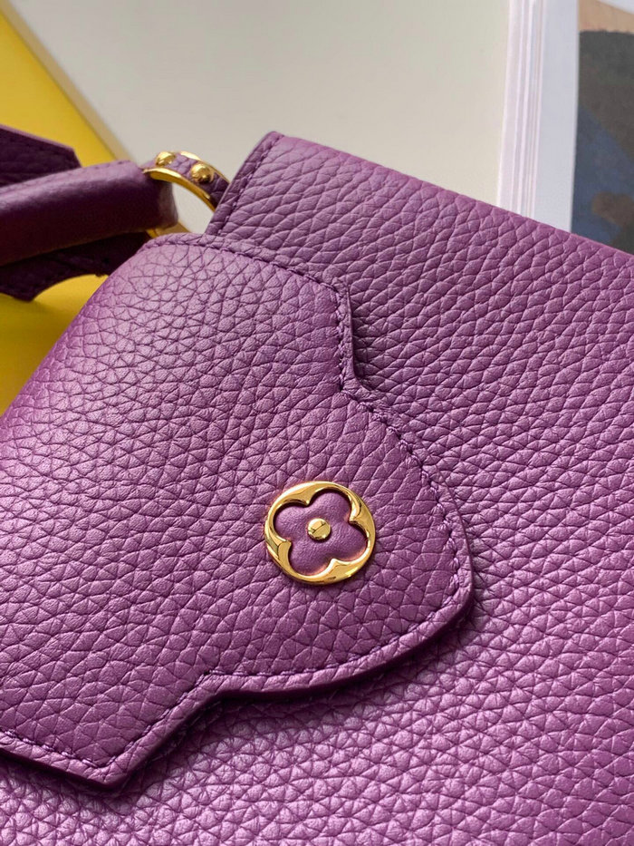 Louis Vuitton Capucines Mini Purple M55985