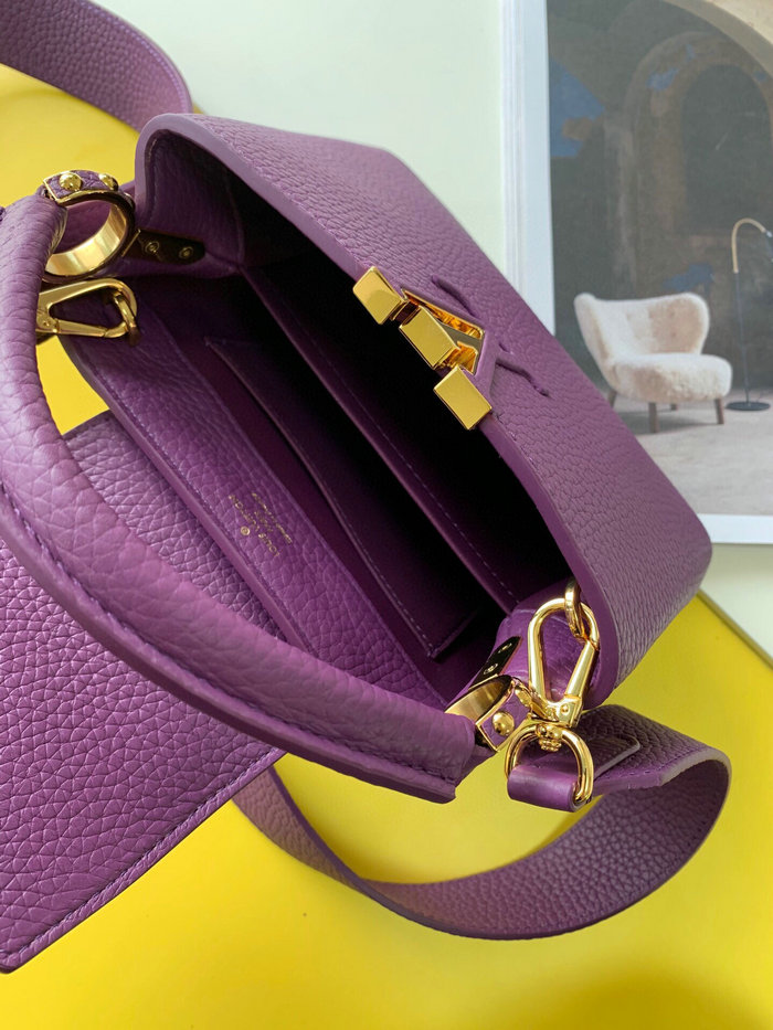 Louis Vuitton Capucines Mini Purple M55985