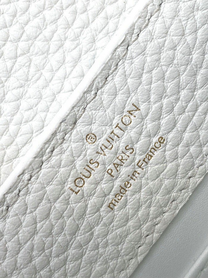 Louis Vuitton Capucines Mini White M55985