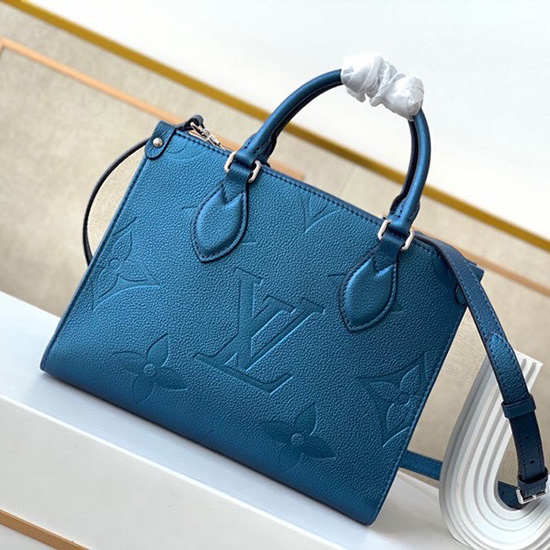 Louis Vuitton ONTHEGO PM Blue M45653