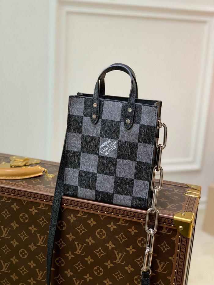 Louis Vuitton SAC PLAT XS Black N60479