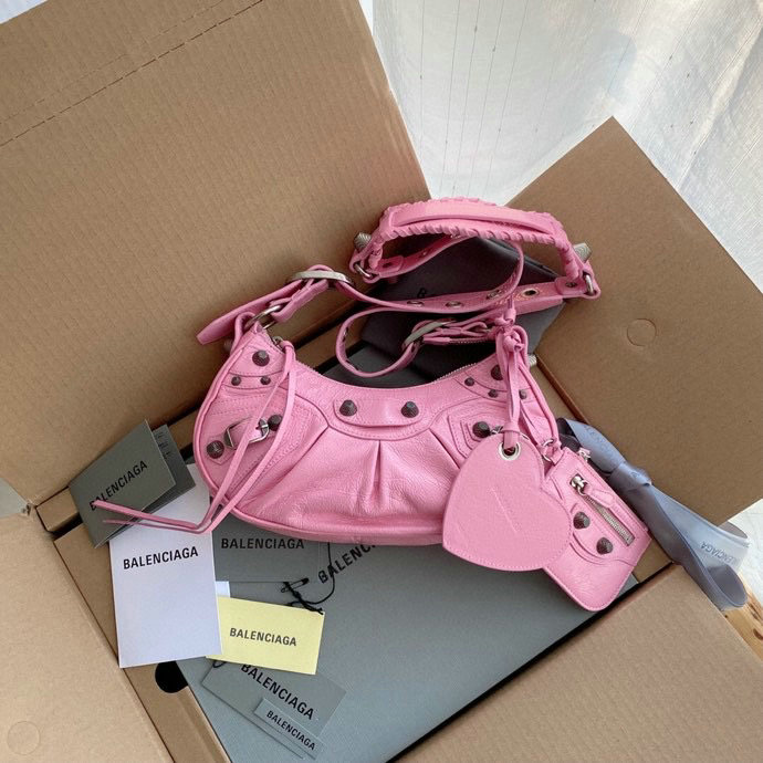 Balenciaga Le Cagole XS Shoulder Bag Pink B67130