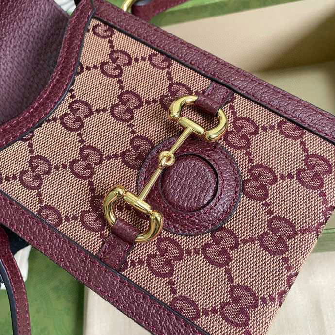 Gucci Horsebit 1955 Mini Bag Red 625615