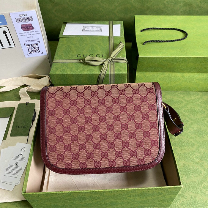 Gucci Horsebit 1955 Small Bag Burgundy 602204