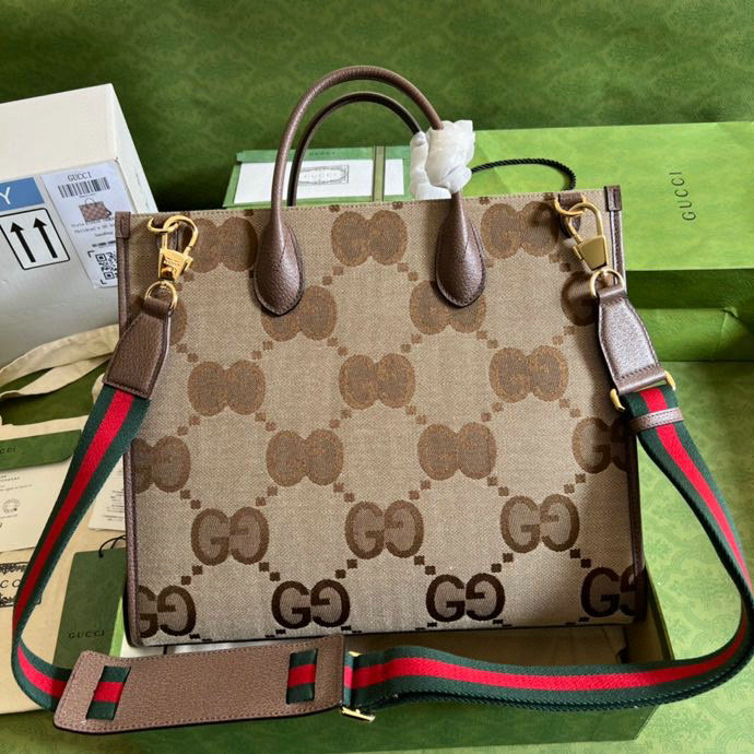 Gucci Tote bag with jumbo GG 678839