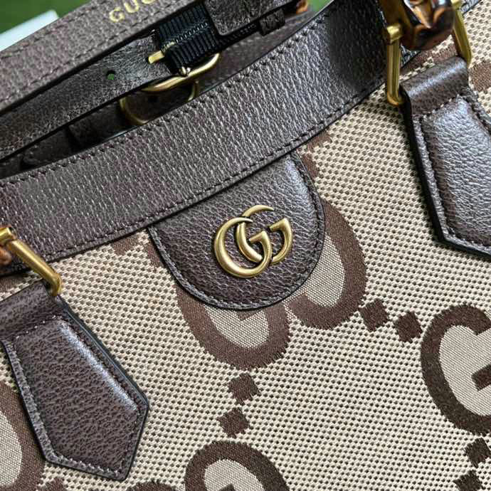 Gucci Diana Medium Tote Bag with jumbo GG 655658