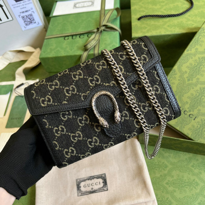 Gucci Dionysus Mini Chain Bag Black 401231