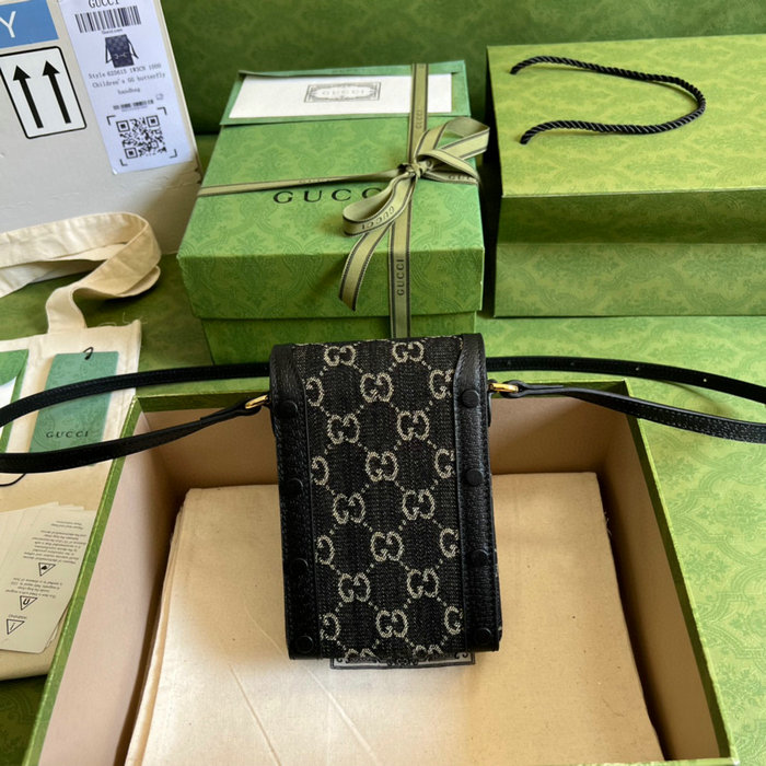 Gucci Horsebit 1955 Mini Bag Black 625615