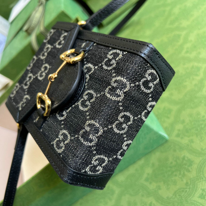 Gucci Horsebit 1955 Mini Bag Black 625615