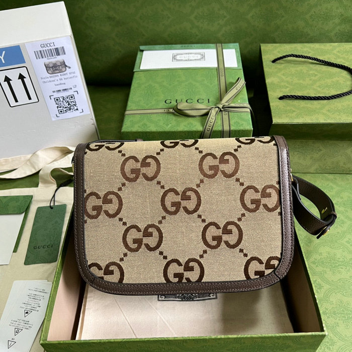 Gucci Horsebit 1955 Small Bag with jumbo GG 602204