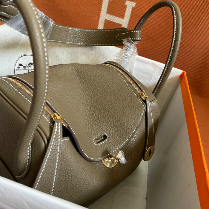 Hermes Clemence Leather Lindy Bag HL1926301