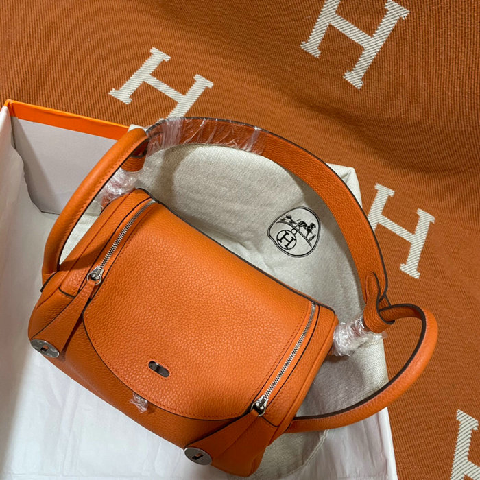 Hermes Clemence Leather Lindy Bag HL1926311