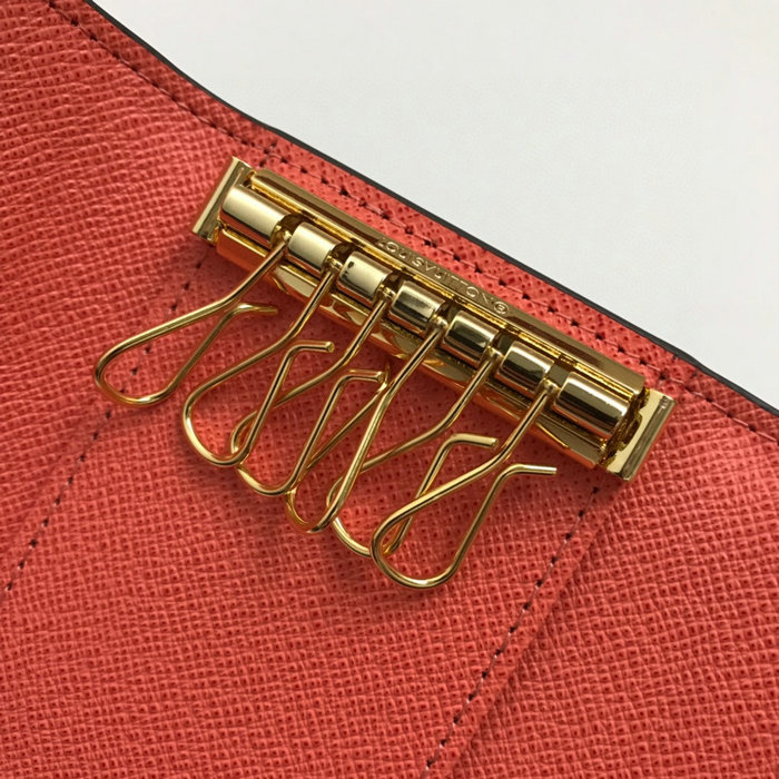 Louis Vuitton 6 KEY HOLDER Peach M60701